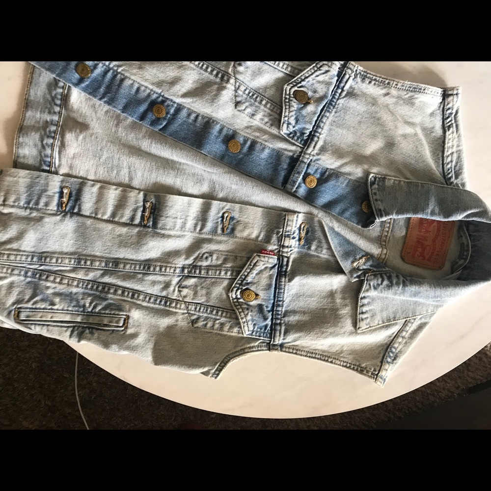 Levis men denim vest